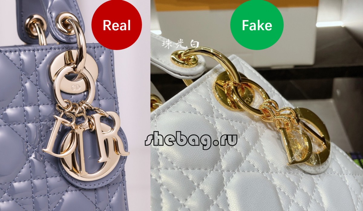 Kako opaziti ponarejeno dizajnersko torbo? (ponarejene v primerjavi s pravimi fotografijami): Dior (posodobljeno 2022)-Spletna trgovina ponaredkov Louis Vuitton torbe najboljše kakovosti, replika dizajnerske torbe ru