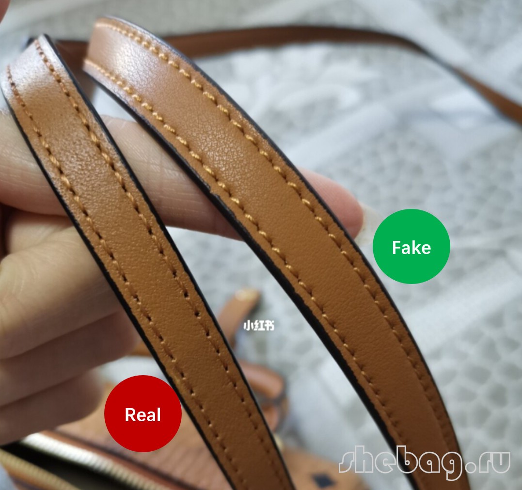 כיצד לזהות תיק מעוצב מזויף? (זיוף לעומת תמונות אמיתיות): MCM-Best Quality Fake Louis Vuitton Bag Online Store, Replica designer bag ru