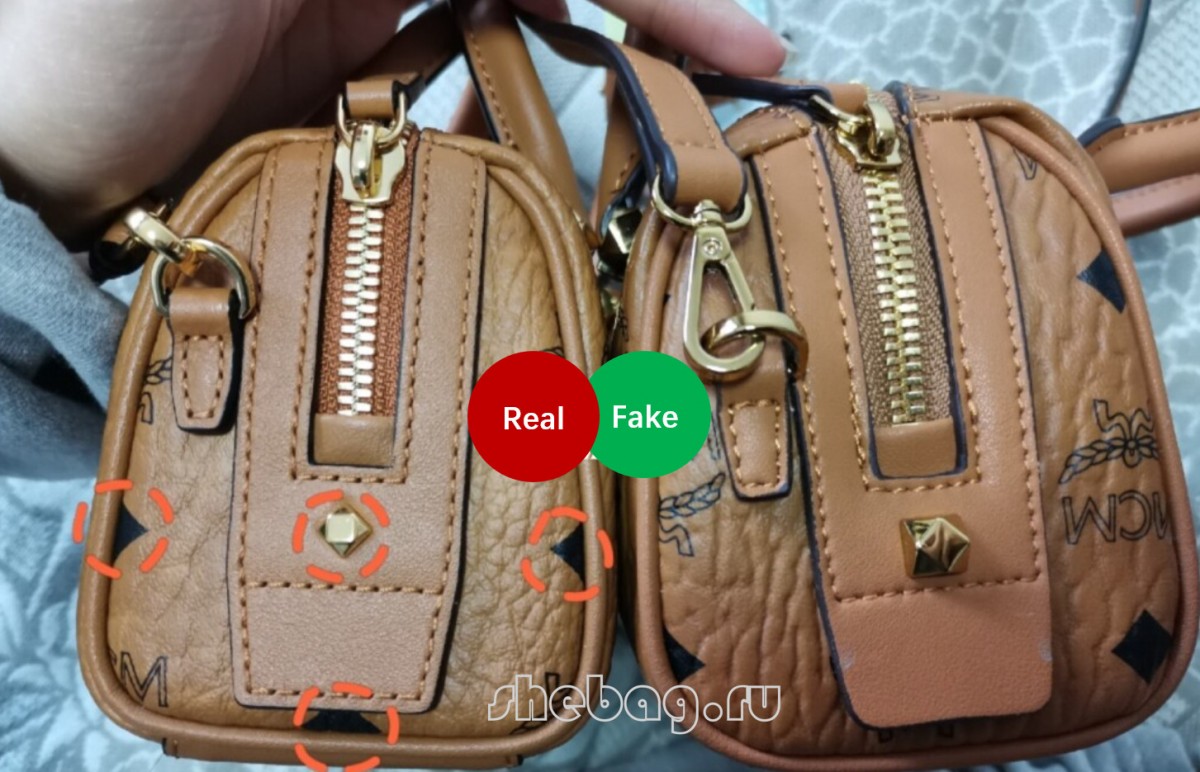 Како уочити лажну дизајнерску торбу? (Лажне наспрам стварних фотографија): МЦМ-Best Quality Fake Louis Vuitton Bag Online Store, Replica designer bag ru