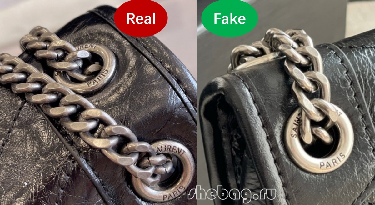 Kako uočiti lažnu dizajnersku torbu? (lažne nasuprot stvarnim fotografijama): YSL (ažurirano 2022.)-Najkvalitetnija lažna torba Louis Vuitton online trgovina, replika dizajnerske torbe ru