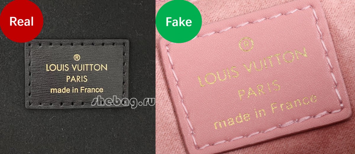 Yuav ua li cas thiaj pom lub hnab ntim khoom cuav?(fake vs tiag cov duab): Louis Vuitton (2022 hloov tshiab)-Zoo Zoo Fake Louis Vuitton Hnab Online Khw, Replica designer hnab ru