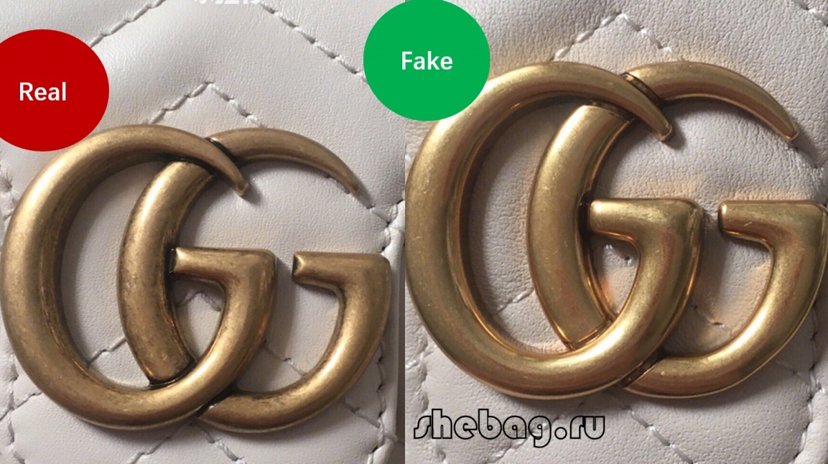 Како да забележите лажна дизајнерска чанта? (лажни наспроти вистински фотографии): Gucci (2022 ажурирано) - Онлајн продавница за лажни чанти Луј Витон со најдобар квалитет, дизајнерска торба со реплика ru