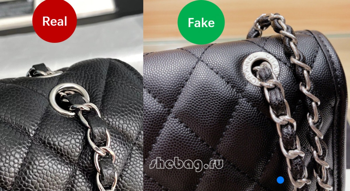 Hvordan oppdage en falsk designerveske? (falske vs ekte bilder): Chanel (2022 oppdatert)-Best Quality Fake Louis Vuitton Bag Online Store, Replica designer bag ru