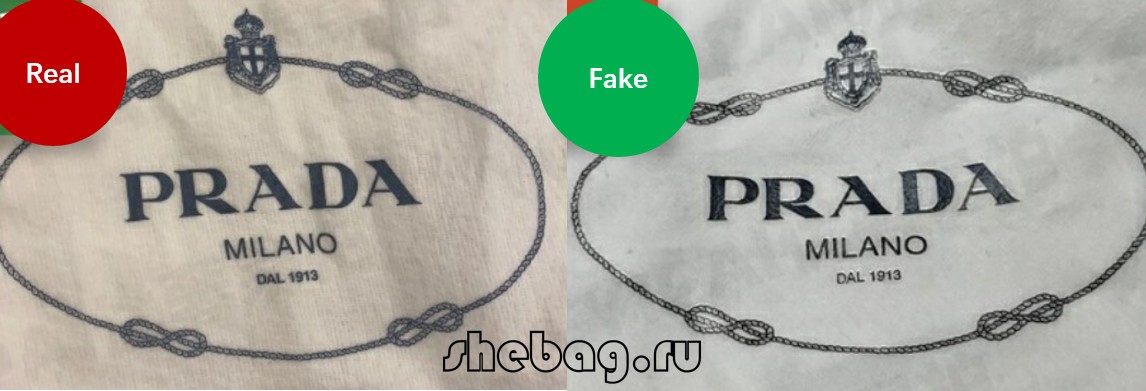 Cum să găsești o geantă de designer falsă? (fotografii false vs reale): Prada (actualizat în 2022)-Magazin online de geanți Louis Vuitton fals de cea mai bună calitate, replică geantă de designer ru