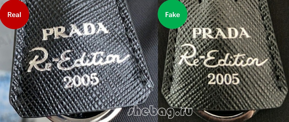 Kako uočiti lažnu dizajnersku torbu? (lažne nasuprot stvarnim fotografijama): Prada (ažurirano 2022.)-Najkvalitetnija lažna torba Louis Vuitton online trgovina, replika dizajnerske torbe ru