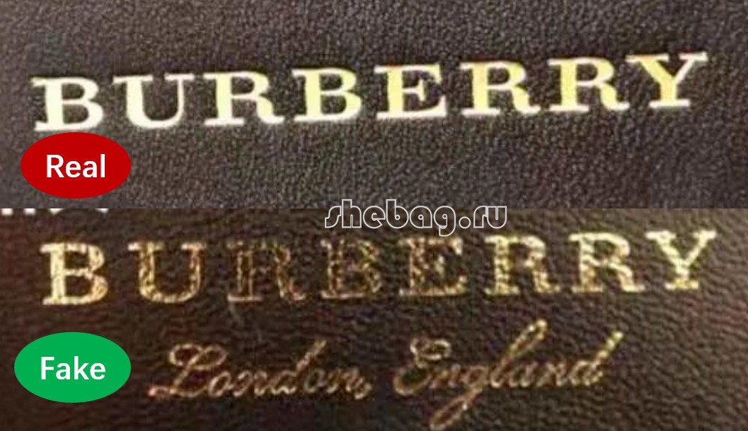 如何識別假名牌包？（假照片與真實照片）：Burberry-最好的質量假路易威登包網上商店，複製設計師包 ru