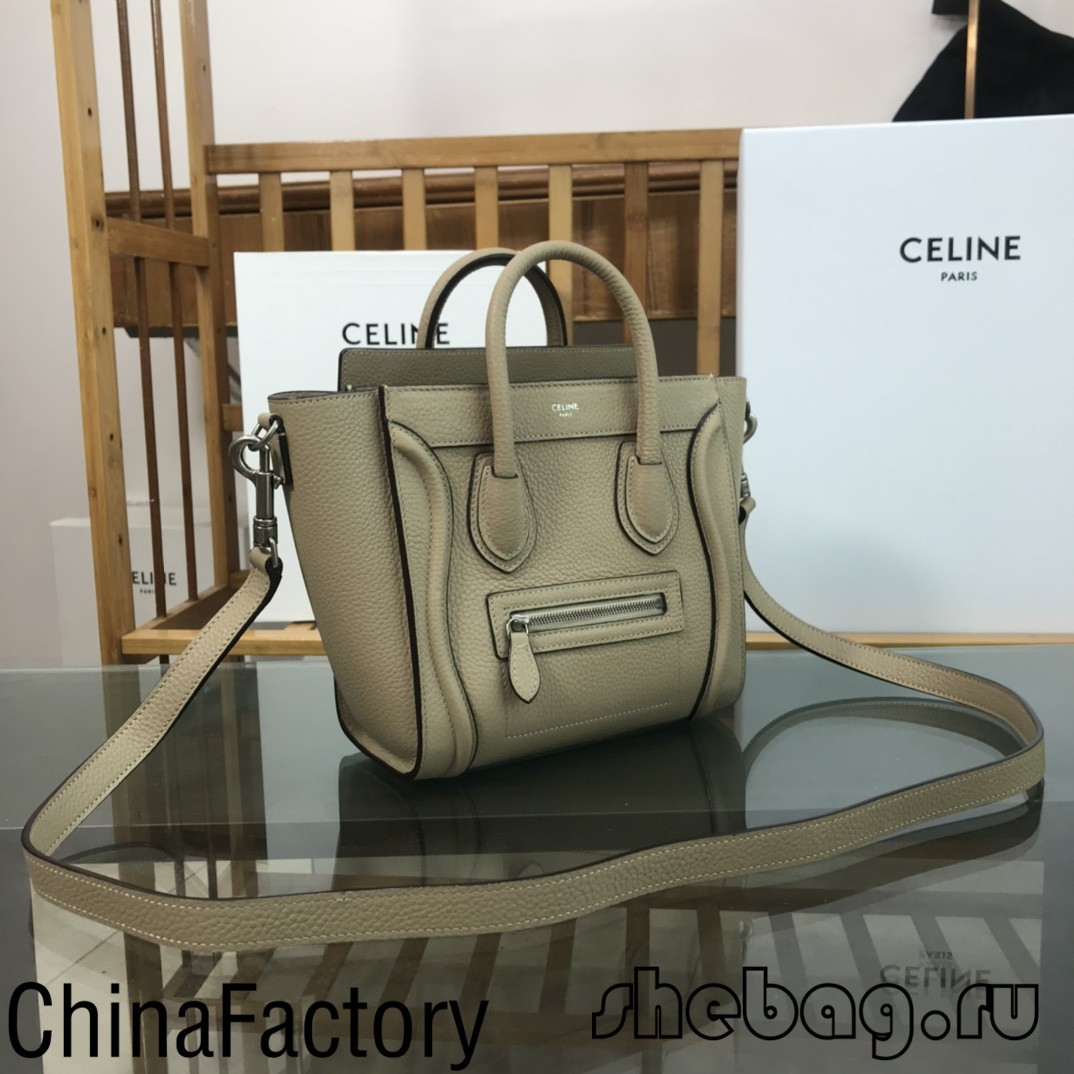 Celine smile taske replika: Celine Luggage Nano tote (2022 opdateret)-Bedste kvalitet Fake Louis Vuitton Taske Online Store, Replica designer taske ru