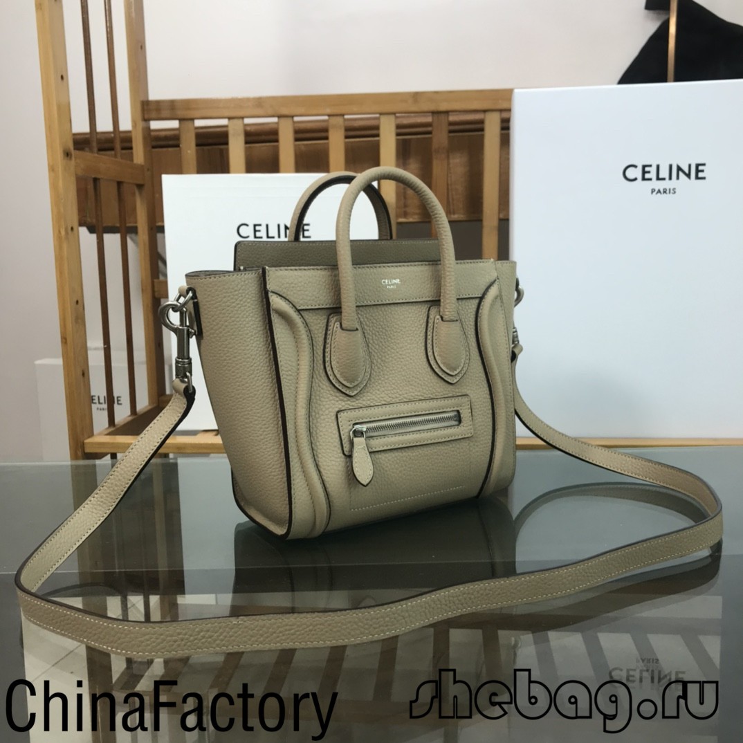 ថង់ញញឹម Celine ចម្លង៖ Celine Luggage Nano tote (2022 បានធ្វើបច្ចុប្បន្នភាព)- ហាងលក់កាបូប Louis Vuitton ក្លែងក្លាយ គុណភាពល្អបំផុត ហាងលក់កាបូបអ្នករចនាចម្លង ru