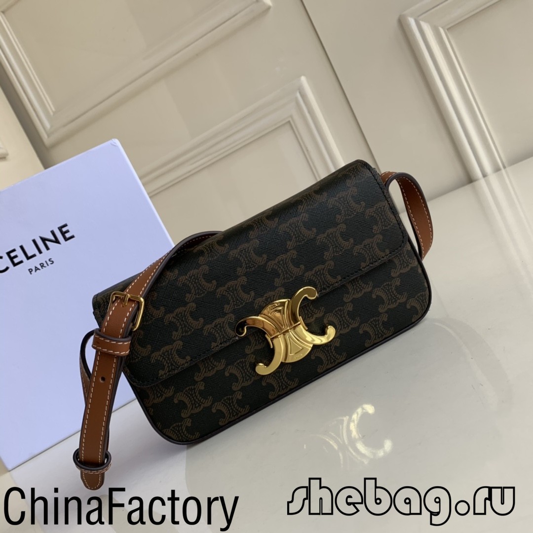 Pi bon sache Celine acha sou entènèt: Celine Triomphe (Mizajou nan 2022) - Pi bon kalite sachè Louis Vuitton sou entènèt magazen, Replica sak designer ru