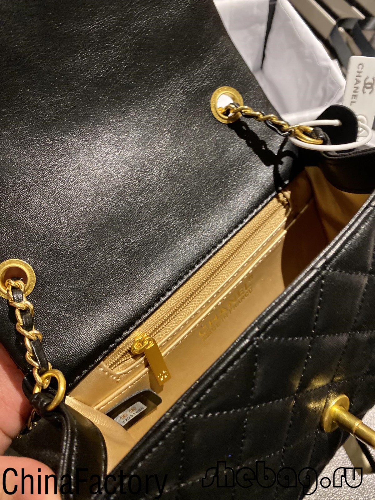 Réplica de bolso Chanel 1: 1: solapa clásica con cadena ajustable (2022 más caliente) - Tienda en línea de bolsos falsos de Louis Vuitton de la mejor calidad, réplica de bolso de diseñador ru