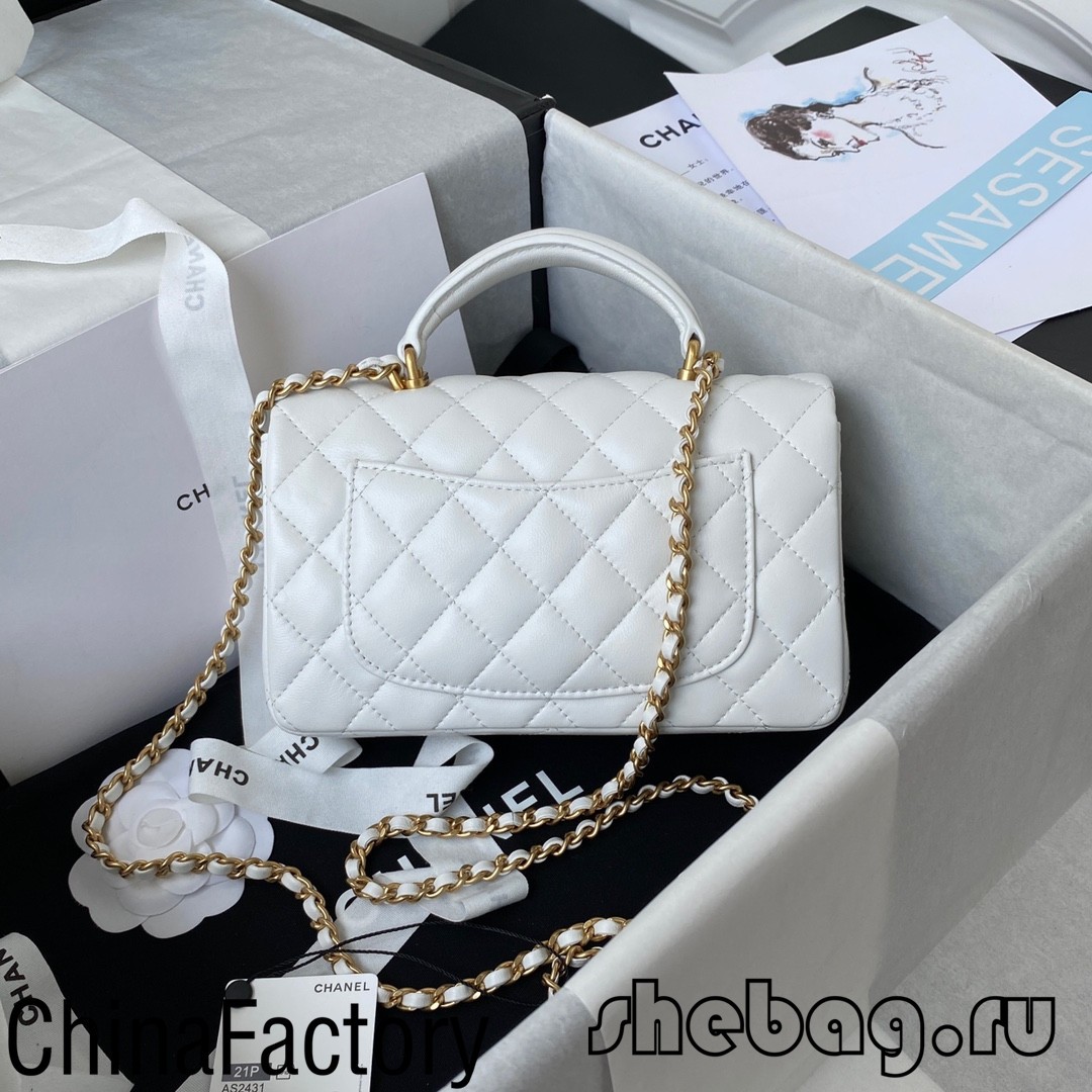 Réplica de bolsas de chanel de alta calidad: colgajo clásico con asa (2022 más caliente) -Best de calidad Fake Louis Vuitton Bolsa en línea, réplica diseñadora bolsa ru