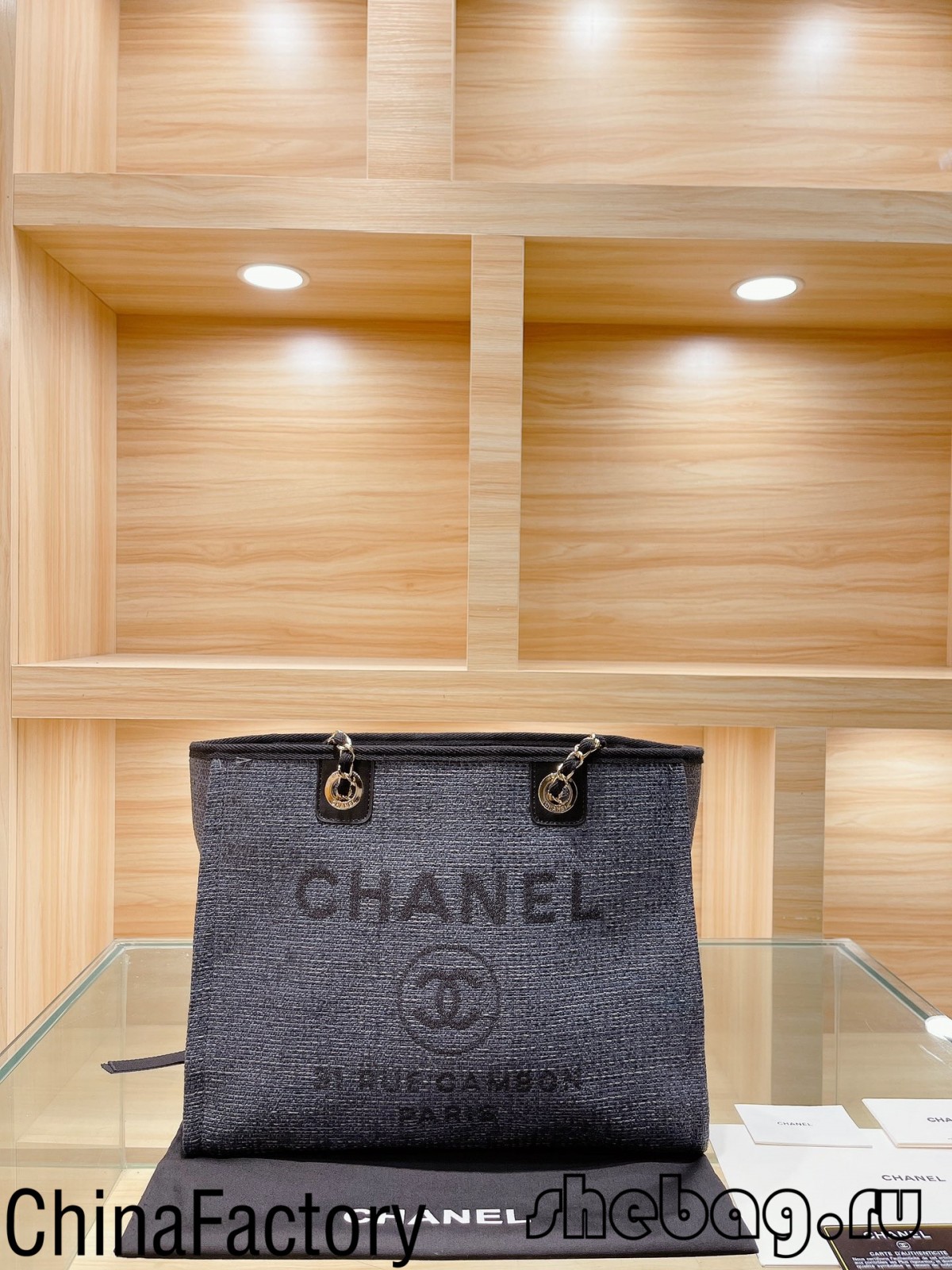 Chanel Deauville Canvas Tote Bag Replik Großhandelsverkäufer Empfehlung (2022 Hottest)-Beste Qualität gefälschte Louis Vuitton Bag Online Store, Replika Designer-Tasche ru