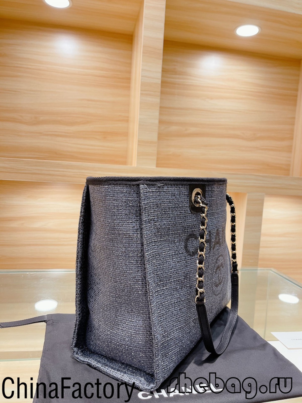 Chanel Deauville Canvas Tote බෑග් අනුරූ තොග විකුණුම්කරු නිර්දේශය (2022 Hottest)-හොඳම ගුණාත්මක ව්‍යාජ Louis Vuitton Bag Online Store, Replica designer bag ru