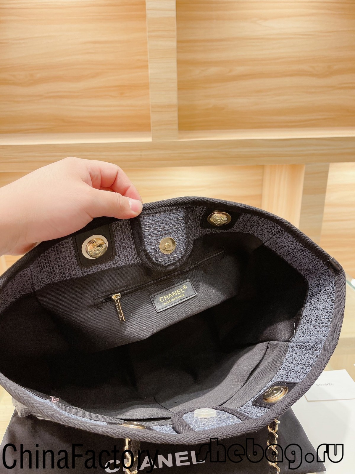 Chanel Deauville Canvas Tote bag replica replica wholesale seller recommendation (2022 Hottest)-Best Quality Fake Louis Vuitton Bag Online Store, Replica designer bag ru