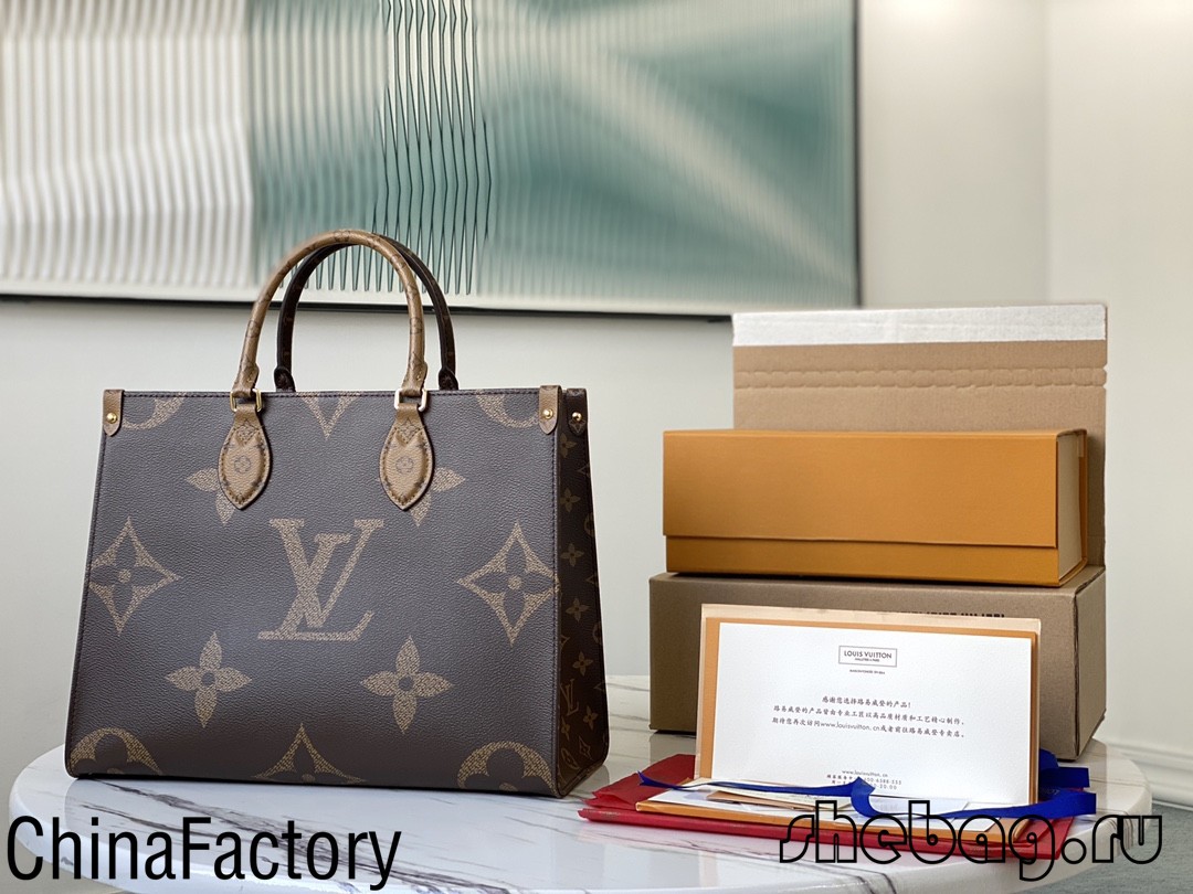 Borsa tote replica Louis Vuitton: LV Onthego (2022 Hottest)-Best Quality Fake Louis Vuitton Bag Online Store, Replica designer bag ru