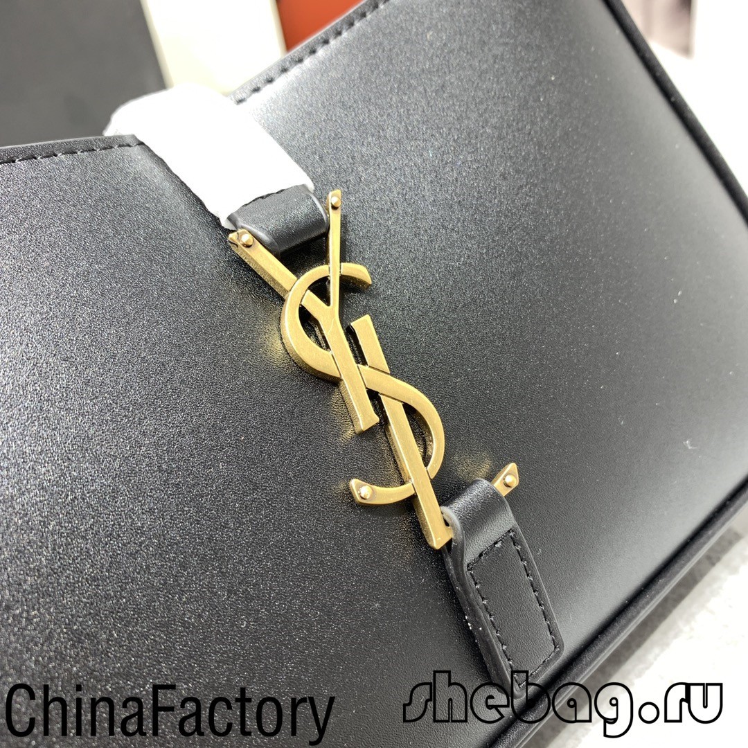 Borse a spalla YSL replica neri è bianchi: Saint Laurent Le5a7 (2022 Hottest) - Best Quality Fake Louis Vuitton Bag Online Store, Replica designer bag ru