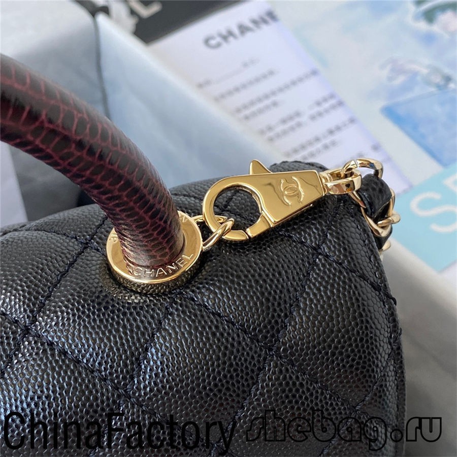 aaa Chanel Replik-Taschen: COCO Handle (Neuauflage 2022)-Beste Qualität Fake Louis Vuitton Bag Online Store, Replik-Designer-Tasche ru