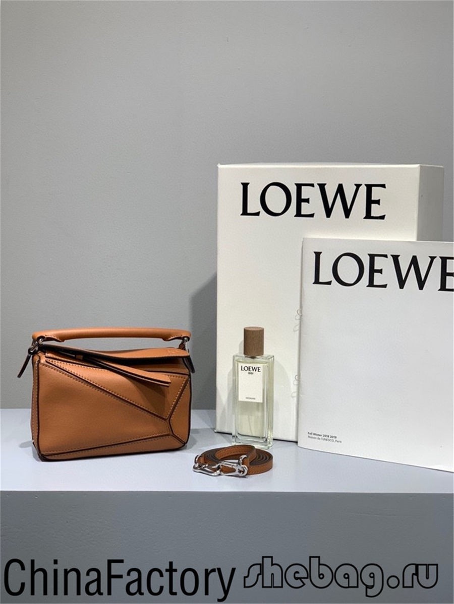 Canali di acquisto replica replica borsa Loewe Puzzle di alta qualità in Cina (edizione 2022)-Best qualità Fake Louis Vuitton Bag Online Store, Replica designer bag ru