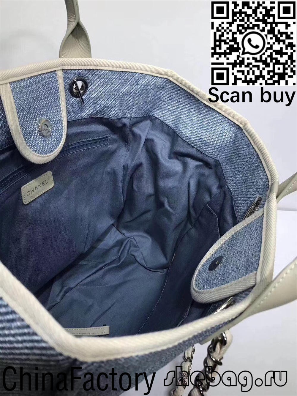 Borsa tote di tela Chanel Deauville a migliore qualità replica Dubai (2022 aghjurnata) - Best Quality Fake Louis Vuitton Bag Online Store, Replica designer bag ru