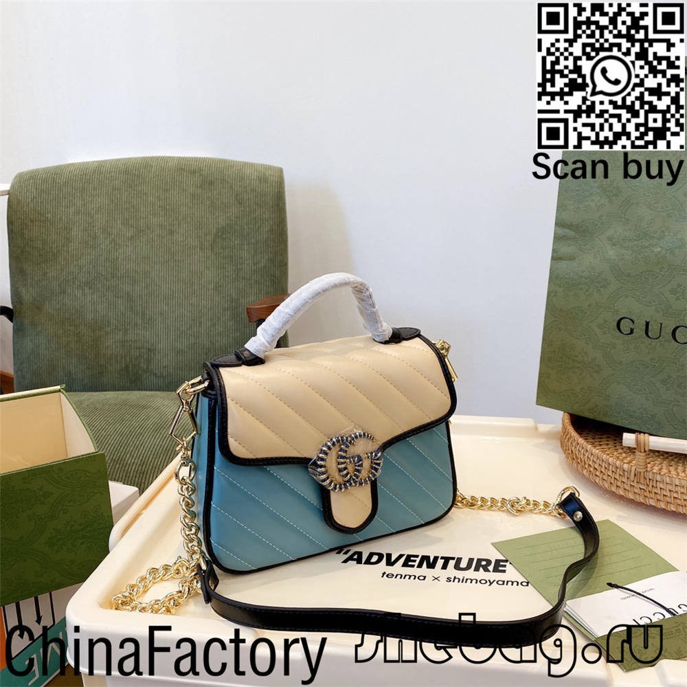Borsa da cintura Gucci GG Marmont replica migliore qualità (2022 più recenti)-Best Quality Fake Louis Vuitton Bag Online Store, Replica designer bag ru
