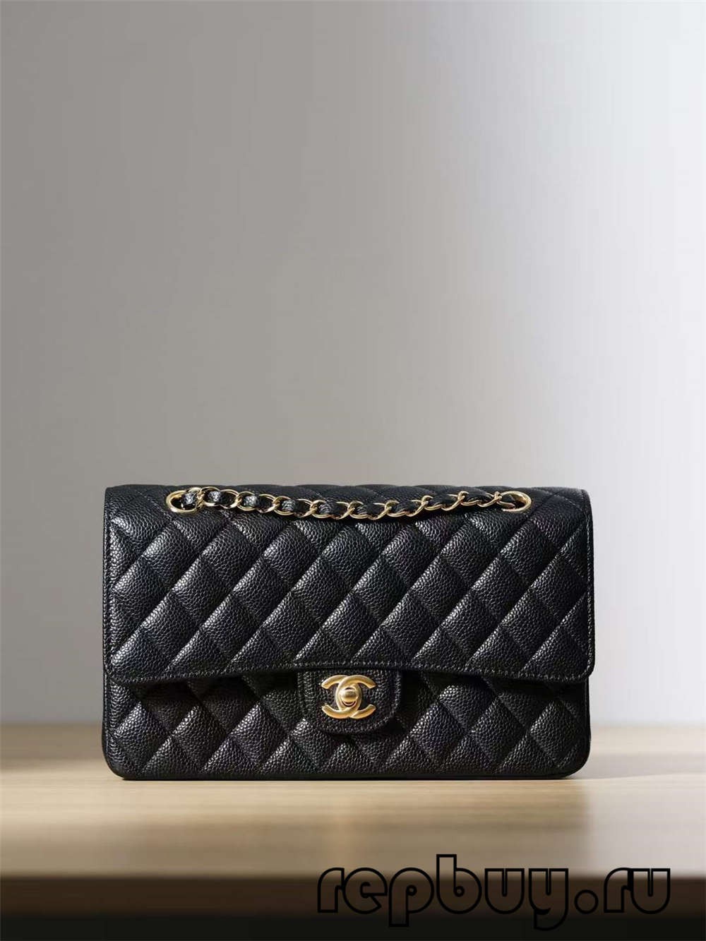 CHANEL Classicc Flap svart gullspenne 25cm topp kopi vesker (2022 Oppdatert)-Beste kvalitet falske Louis Vuitton Bag Nettbutikk, Replica designer bag ru