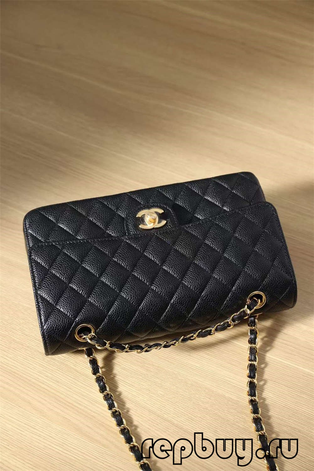 CHANEL Classicc Flap black gold buckle 25cm top replica bags (2022 updated)-Best Quality Fake Louis Vuitton Bag Online Store, นักออกแบบกระเป๋าจำลอง ru