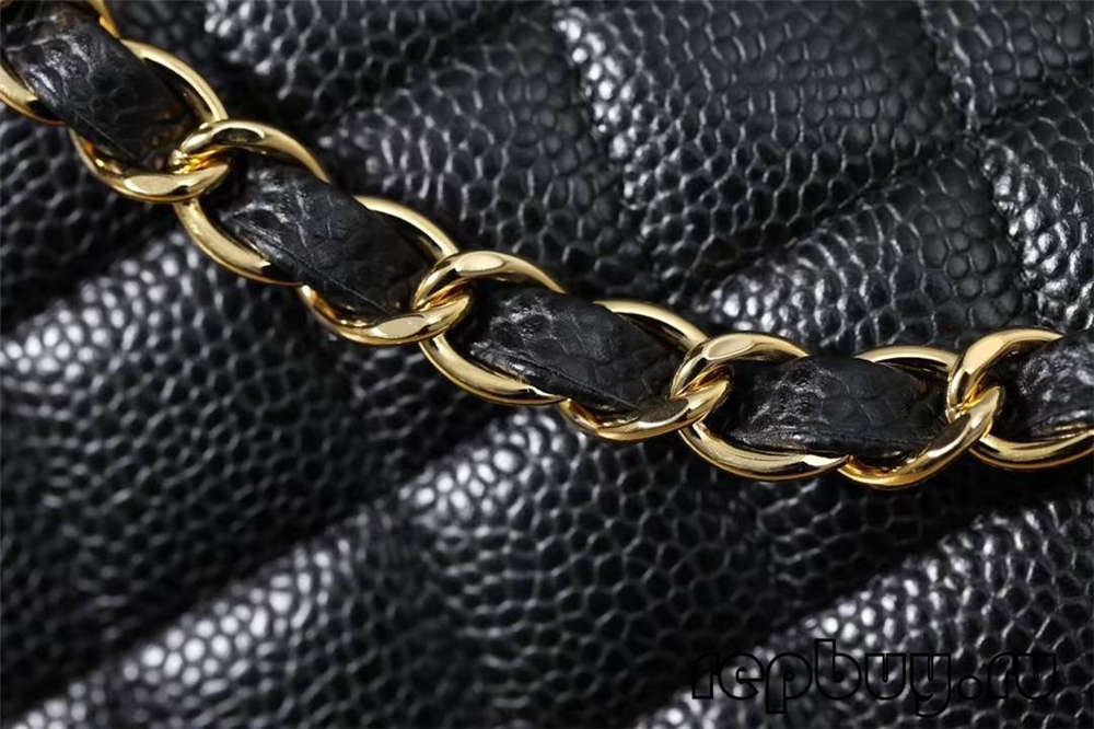 CHANEL Classicc Flap top replica bags black gold buckle 25cm Logo detail (2022 Latest)-Best Quality Fake Louis Vuitton Bag Online Store, Replica designer bag ru