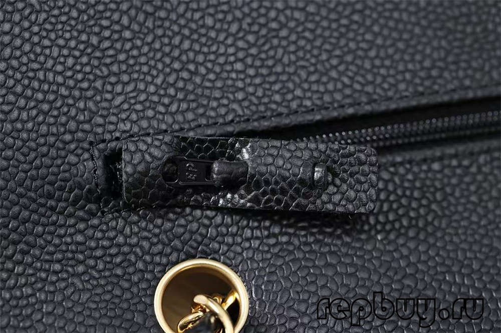 CHANEL Classic Flap Top Replica Poschen schwaarz Gold Schnalle 25cm Hardware a Laser Label Detailer (2022 Special)-Bescht Qualitéit Fake Louis Vuitton Bag Online Store, Replica Designer Bag ru