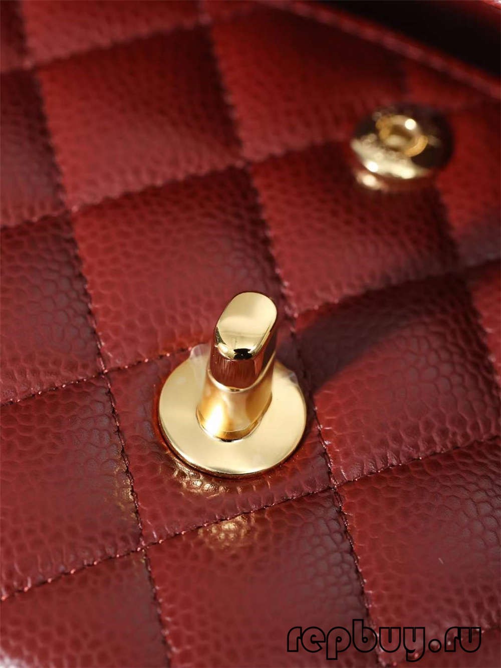 CHANEL Classicc Flap top replica bags red 25cm details (2022 Edition )-Best Quality Fake Louis Vuitton Bag Online Store, Replica designer bag ru