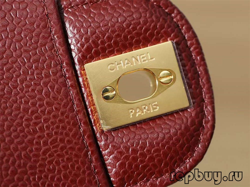 CHANEL Classicc 翻蓋包紅色 25cm 細節（2022 版）-Best Quality Fake Louis Vuitton Bag Online Store, Replica Designer bag ru