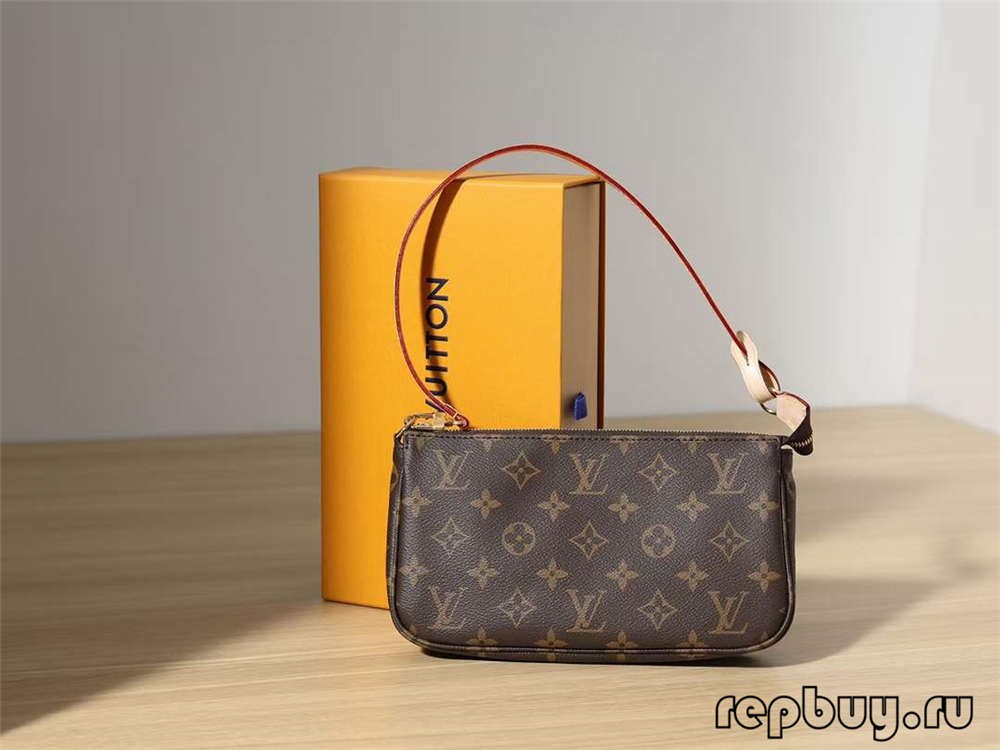 Louis Vuitton M40712 Pochette Top Replica Handbag (2022 Updated)-Καλύτερης ποιότητας Fake Louis Vuitton Bag Online Store, Replica designer bag ru