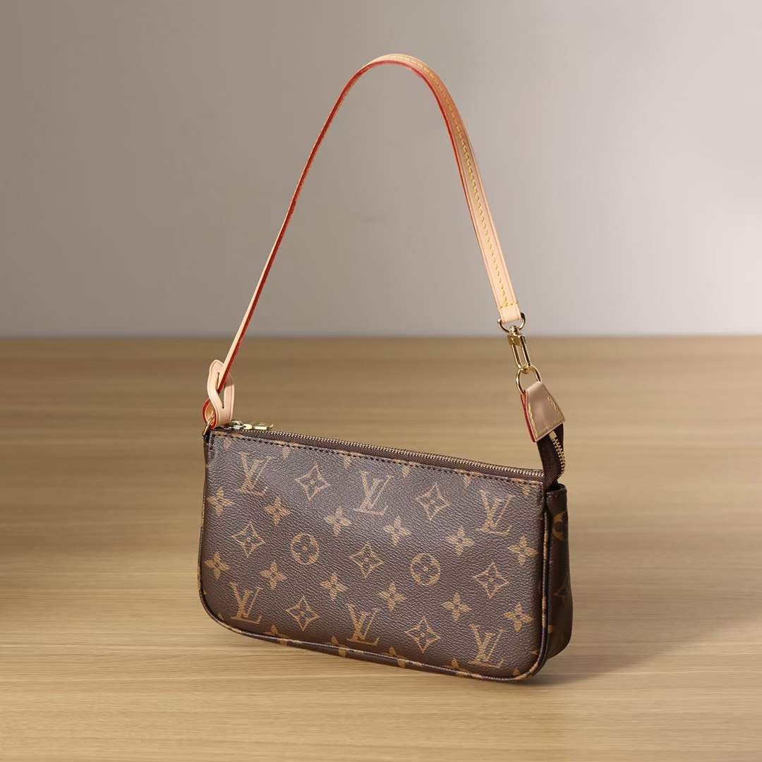 Louis Vuitton M40712 Pochette Accessoires tas replika atas 23.5 x 13.5 x 4 cm (2022 Terbaru) - Tas Louis Vuitton Palsu Kualitas Terbaik Toko Online, Replika designer bag ru