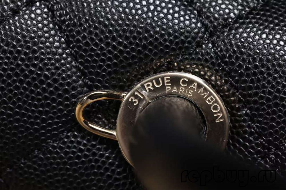 Chanel Coco Handle top réplique sac à main avec boucle en or noir et détail du logo double C (2022 Dernier)-Best Quality Fake Louis Vuitton Bag Online Store, Replica designer bag ru