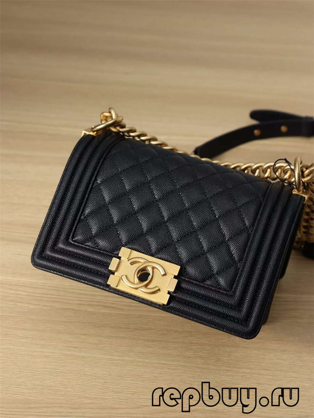Chanel Le boy top replica handbags small gold buckle detail (2022 Latest)-Best Quality Fake Louis Vuitton Bag Online Store, Replica designer bag ru