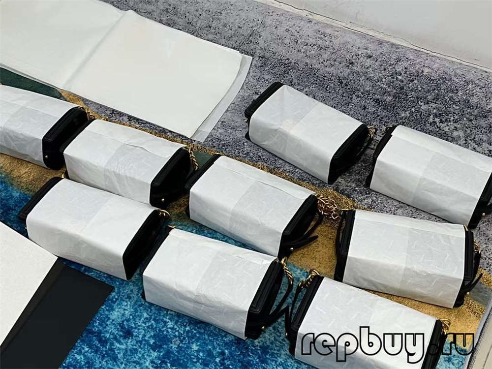 Chanel Leboy Top Replica Handbag Medium Black Pukal Penghantaran (Edisi 2022)-Kedai Dalam Talian Beg Louis Vuitton Palsu Kualiti Terbaik, Beg berjenama replika ru