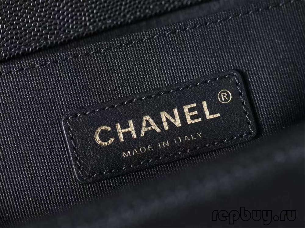 Chanel Leboy top réplique sacs à main boucle en or moyen étiquette intérieure et détails du logo (2022 Dernier)-Best Quality Fake Louis Vuitton Bag Online Store, Replica designer bag ru