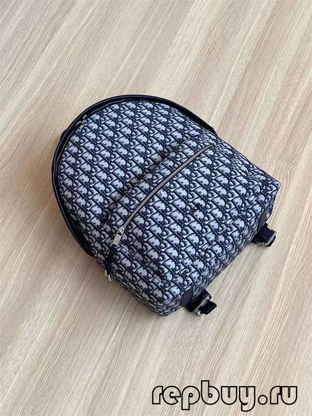 Bolsa de lona de réplica superior con bordado azul de Dior con estampado oblicuo (edición 2022) - Tenda en liña de bolsas Louis Vuitton falsas de mellor calidade, réplica de bolsas de deseño ru