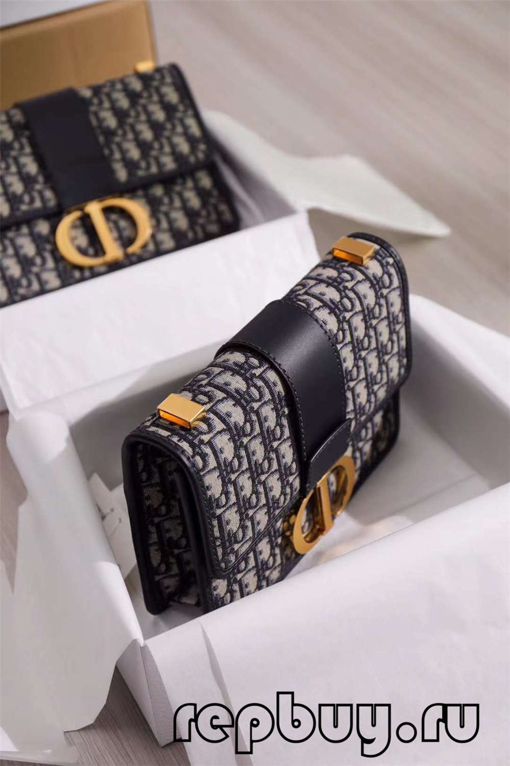 Dior 30 Montaigne top repliki torebek 24 cm Opakowanie i szczegóły wysyłki (edycja 2022)-najwyższej jakości fałszywy sklep internetowy Louis Vuitton Bag, torba projektanta replik.