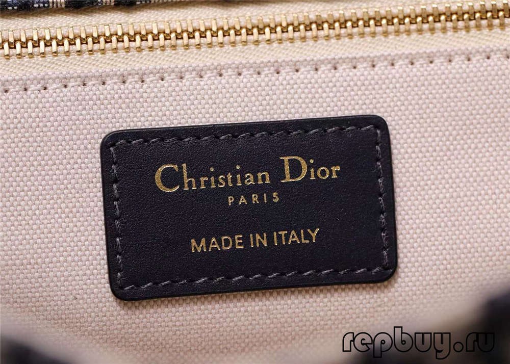 Dior addict bag top replica bag 24cm craftsmanship and inner label details (2022 ລ່າສຸດ)-Best Quality Fake Louis Vuitton Bag Online Store, Replica designer bag ru