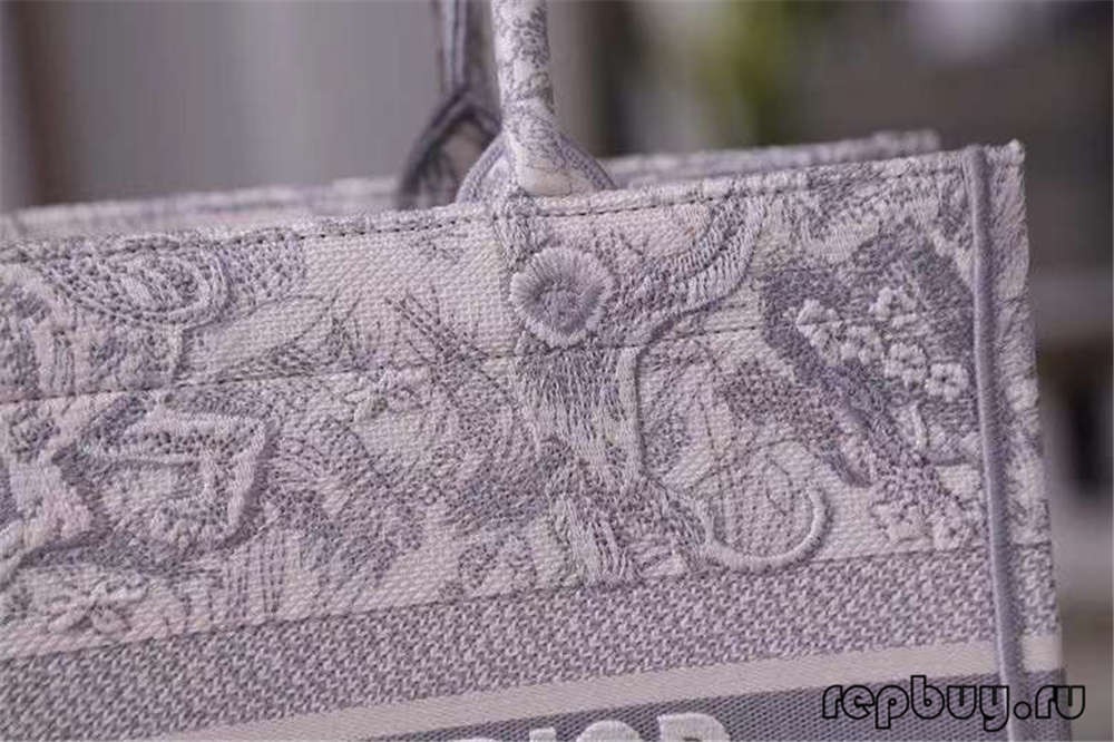 Dior Book Tote Kichkina Top Replika sumkalari Kulrang 36.5 sm (2022 yil yangilangan) - Eng yaxshi sifatli soxta Louis Vuitton sumkasi onlayn-do'koni, Replica dizayner sumkasi ru