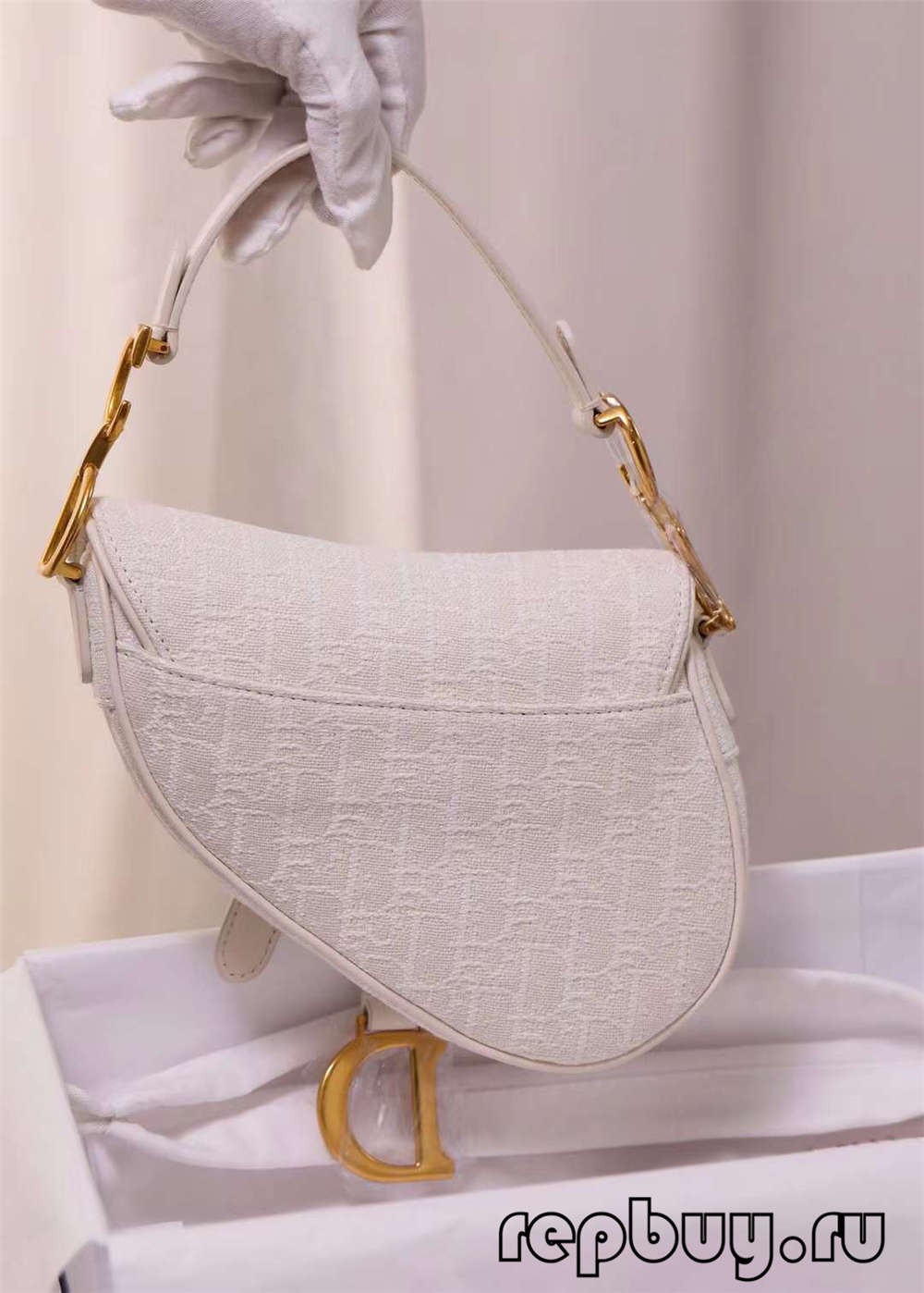 Dior top replica bags bolsa de sela branca 21cm pequena (edição 2022) - loja online de bolsa Louis Vuitton falsa de melhor qualidade, bolsa de designer de réplica ru