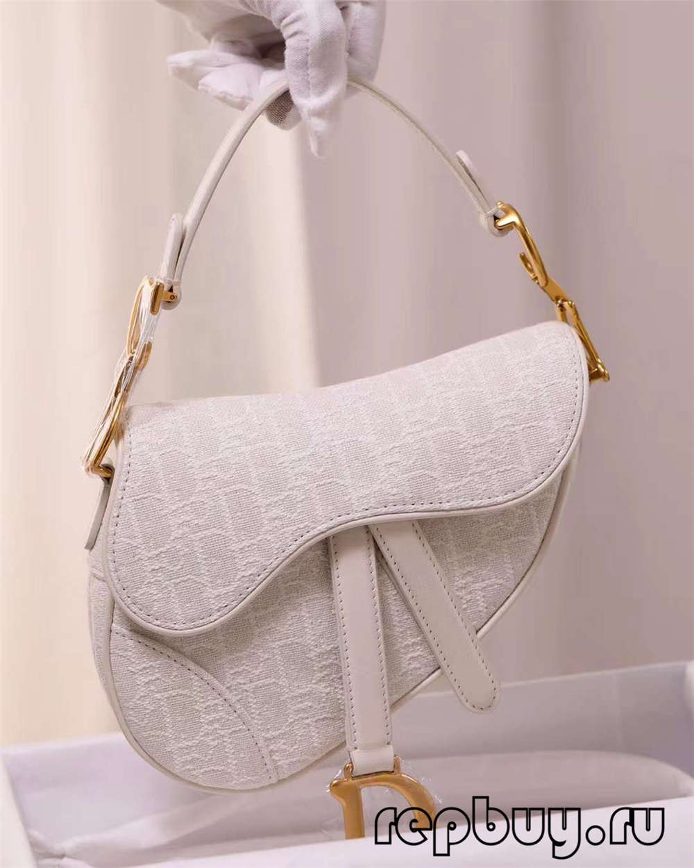 Dior top replica bags bolsa de sela branca 21cm pequena (edição 2022) - loja online de bolsa Louis Vuitton falsa de melhor qualidade, bolsa de designer de réplica ru