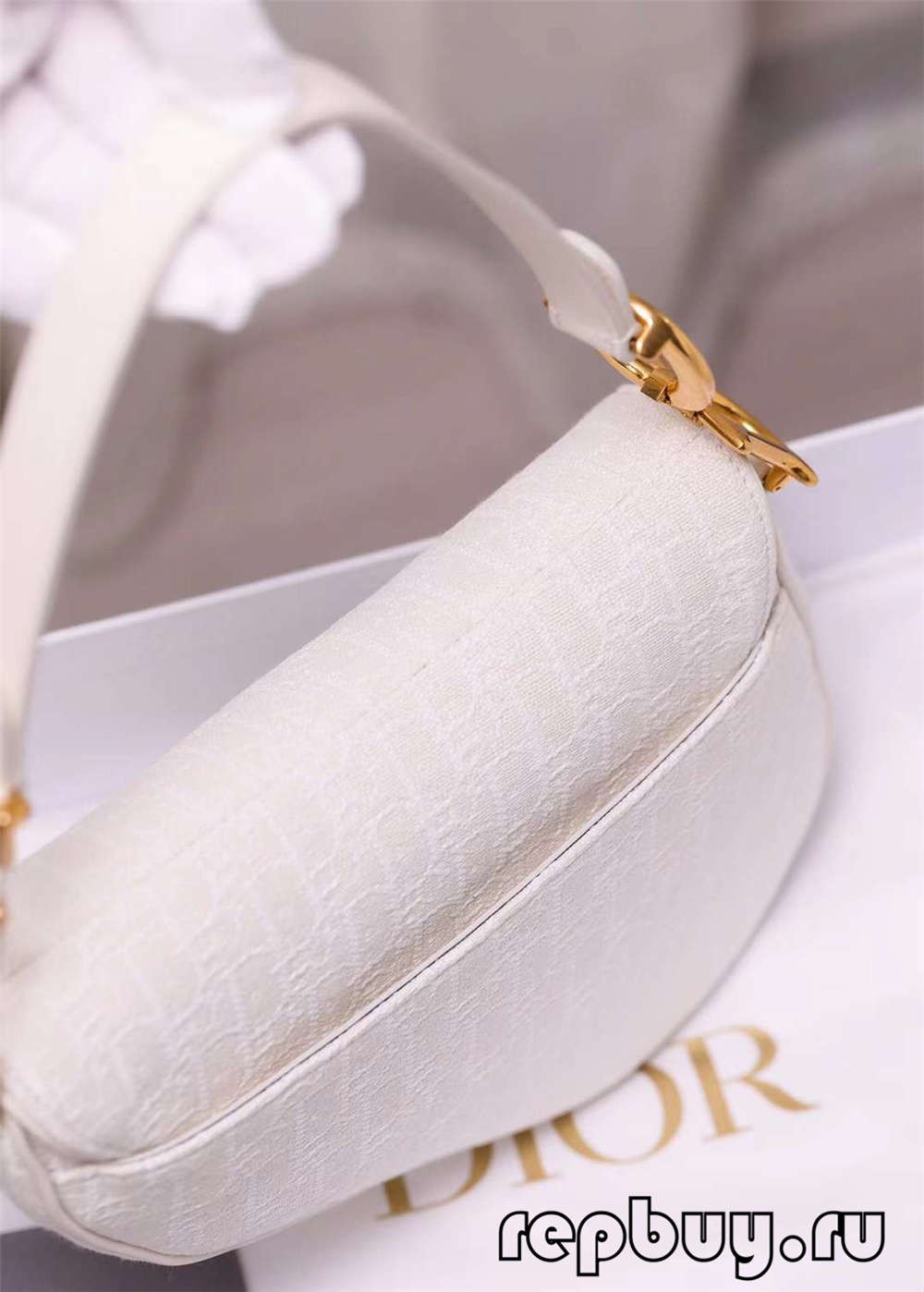 Dior Top Replica Bags White Saddle Bag 25cm Detail (2022 оновлено) - Інтернет-магазин підробленої сумки Louis Vuitton найкращої якості, копія дизайнерської сумки ru