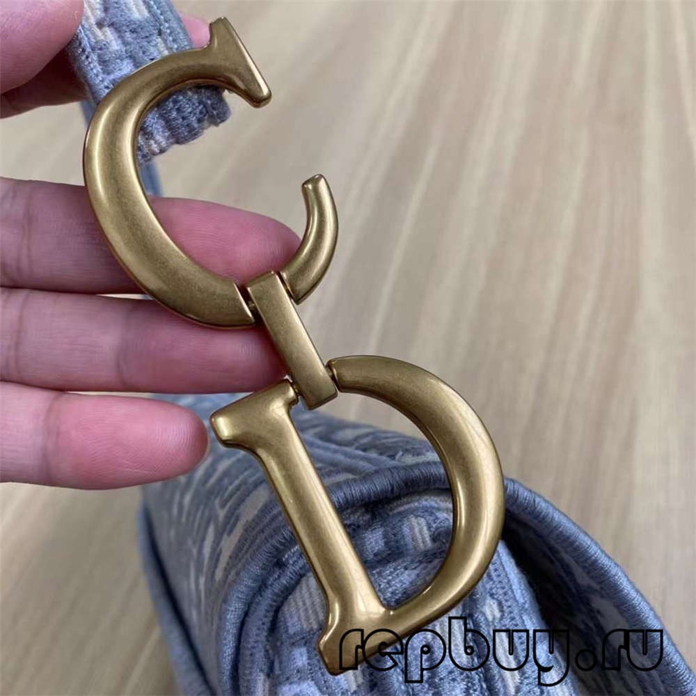 Dior Top Replica Saddle Bag Grey Embroidery Oblique Printed Inside Label Detail (2022Terkini)-Kedai Dalam Talian Beg Louis Vuitton Palsu Kualiti Terbaik, Beg berjenama replika ru