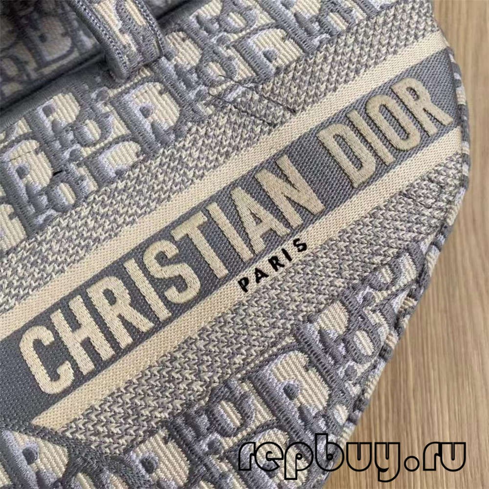 Dior Top Replica Saddle Bag Grey Embroidery Oblique Printed Inside Label Detail (2022 නවතම)-හොඳම ගුණාත්මක ව්‍යාජ Louis Vuitton Bag Online Store, Replica designer bag ru