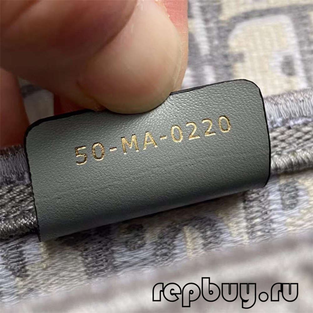 Dior Top Replica Saddle Bag Grey Bordir Oblique Printed Inside Label Detail (2022Terbaru)-Toko Online Tas Louis Vuitton Palsu Kualitas Terbaik, Tas desainer replika ru