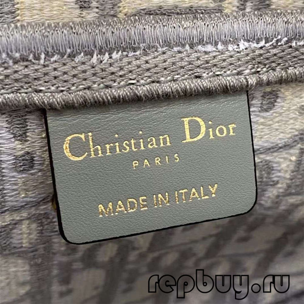 Dior Top Replica Saddle Bag Grey Embroidery Oblique Printed Inside Label Detail (2022Terkini)-Kedai Dalam Talian Beg Louis Vuitton Palsu Kualiti Terbaik, Beg berjenama replika ru