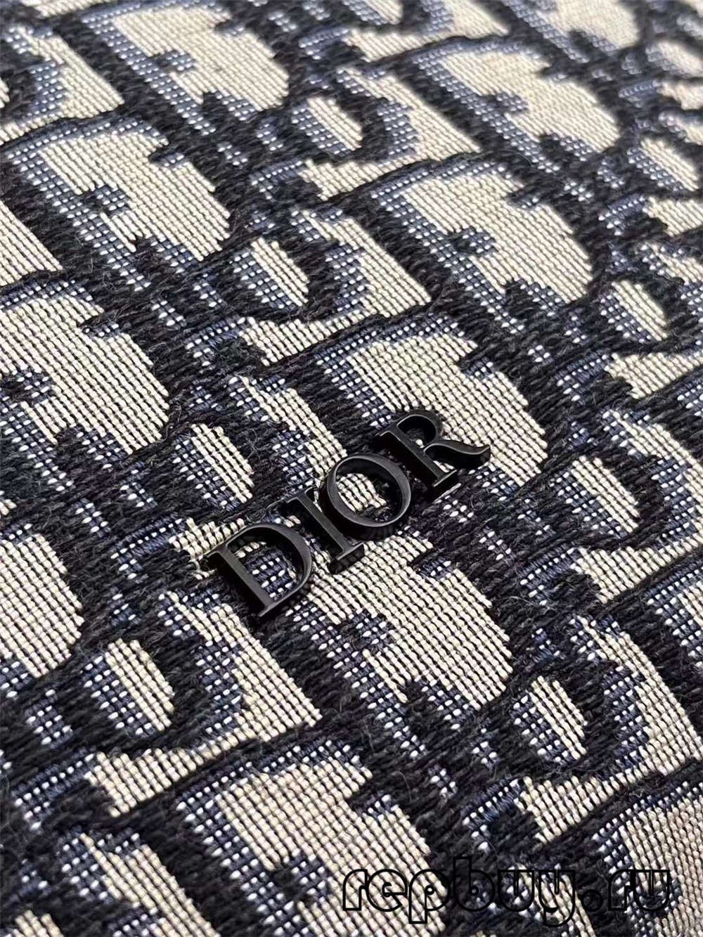 Dior top replica duffel bag blue embroidery Oblique print details (2022 Edition)-Best Quality Fake Louis Vuitton Bag Online Store, Replica designer bag ru