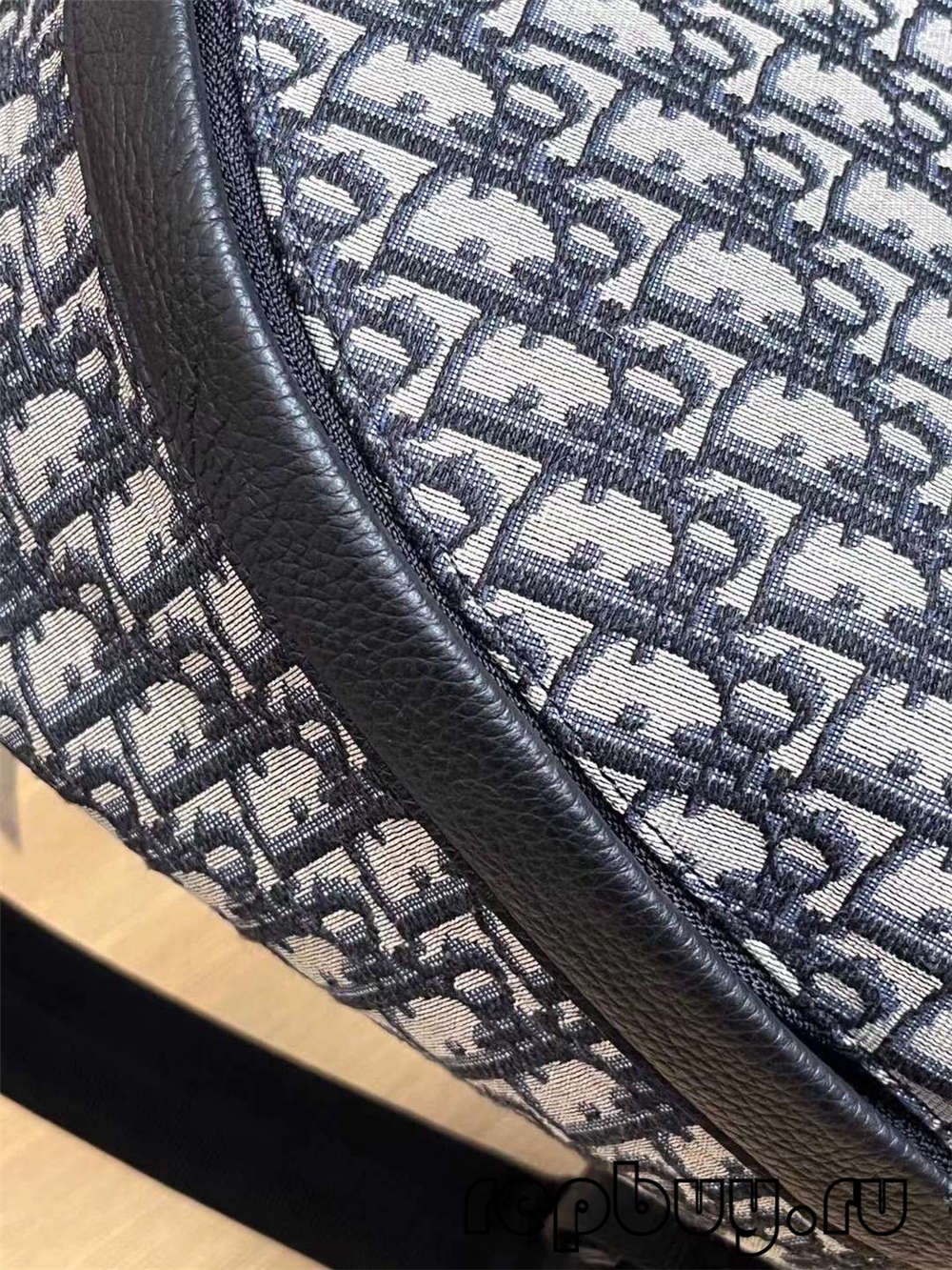 Dior réplica superior do bolso de lona bordado azul Detalles de impresión oblicua (edición 2022) - Tenda en liña de bolsos Louis Vuitton falsos de mellor calidade, réplica de bolsos de deseño ru