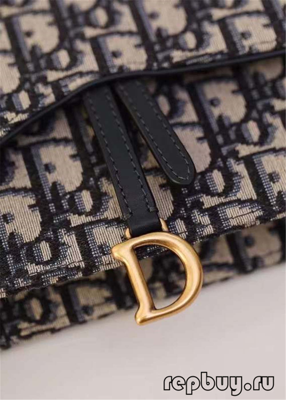 Dior top replika torebka na siodło 22cm niebieska tkanina żakardowa Ukośny nadruk (2022 Najnowszy)-najwyższa jakość Fake Louis Vuitton Bag Online Store, projektant repliki torebka.